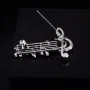 Музикална брошка., снимка 4
