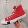 кецове Converse All Star Hi Univeristy Red Black Rush Blue Multi Logo  номер 45 , снимка 11