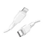 Кабел Lightning към Type C  Digital One SP01192 Lightning to USB 3.1 Type C Бял 1м, снимка 2