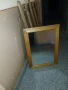 Ретро  комплект -закачалка и огледало, дърво, снимка 1
