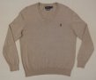 POLO Ralph Lauren НОВ оригинален пуловер S памучна топла блуза