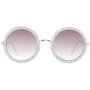 GUESS 🍊 Дамски кръгли слънчеви очила "GOLG PEARLS" нови с кутия, снимка 3