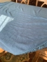 Покривка за кръгла маса* Дантела* Памук* Красиво синьо, снимка 6