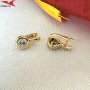 Обеци с 14К златно покритие 2141835, снимка 3