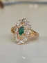 Руски златен пръстен с Брилианти 14 карата , снимка 13