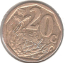 South Africa-20 Cents-2016-KM# 327-Aforika Borwa, снимка 1 - Нумизматика и бонистика - 44755830