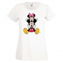Дамска тениска Mickey & Minnie 3 Мини Маус,Микки Маус.Подарък,Изненада,, снимка 9