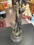 Винтидж фигурална настолна лампа. №8068, снимка 6