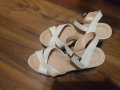 Дамски сандали- бели и черни, снимка 4