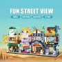 Конструктор GUDI Izakaya Fantasy Street – японски ресторант, 288 части, снимка 4