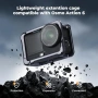 Нова Клетка за DJI Osmo Action 6 алуминиева Cold Shoe Quick Release рамка екшън камера, снимка 2