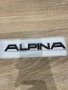Емблема ALPINA B7 B6 D4 D5 BMW черна, снимка 1