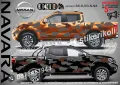 Nissan Titan SK-SJV3-N-TI Кaмуфлаж Офроуд Джип Пикап Лодка Camouflage Off-Road стикери, снимка 5