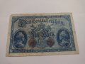Стара рядка банкнота - 1914 година - интересна за колекция- 17950, снимка 1 - Нумизматика и бонистика - 31039793