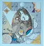 Картина, абстракция, худ. Цв. Казанджиев, 2017 г., снимка 2