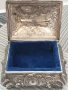 Малка стара ВМФ посребрена кутия за бижута Арт Нуво/WMF бижутерка 12x9x9см, снимка 5