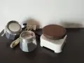 Българско котлонче 400W-1983г. с малка кафеварка., снимка 1