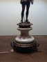 италианска ретро бронзова настолна лампа , снимка 18