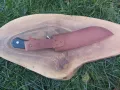 Голям ловен нож с кожена кания,фултанг, снимка 5