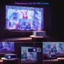 Проектор с Wifi и Bluetooth, вграден 1080P Bluetooth проектор, 18000 лумена, снимка 6