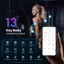 Смарт кантар за телесна маса RENPHO Elis 1 – Bluetooth, 13 биометрични показателя, Бял, снимка 3