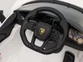 Lamborghini Revuelto 12V - Детска акумулаторна кола, Бяла, EVA гуми, снимка 6