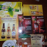 Реклама на бира и етикети част от колекция за фенове на бирата, снимка 13 - Колекции - 37715250
