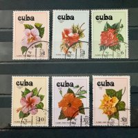 1385. Куба 1978 = “ Флора. Цветя от Пацифика. “ , снимка 1 - Филателия - 39641485