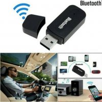 Bluetooth аудио приемник и адаптер PL-B02 с USB и AUX, Черен, снимка 2 - Ресийвъри, усилватели, смесителни пултове - 37995347