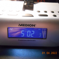  Medion MD 83935 radiо clock alarm proector, снимка 1 - Други - 36488423