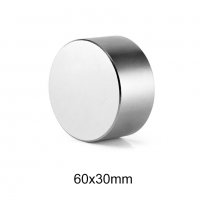 60x30mm МАГНИТ-240кг. неодимов N52, Neodymium magnet NdFeB magnit, снимка 2 - Други стоки за дома - 30044471