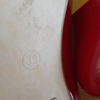 Обувки на ток- Buffalo (червени, 39 размер), снимка 3 - Дамски обувки на ток - 37101432