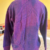 Лилав дамски пуловер, снимка 10 - Блузи с дълъг ръкав и пуловери - 44194707