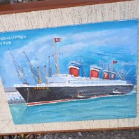 Масло,, Титаник, снимка 3 - Картини - 38625791