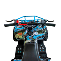 50cc/кубика Детско бензиново ATV TOURIST - Blue camouflage, снимка 5 - Мотоциклети и мототехника - 44640738