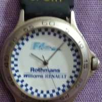 Rothmans Williams Renault F-1 Фармула 1 часовник винтидж 1994 работещ кварц Ета машина, снимка 4 - Водоустойчиви - 44405325