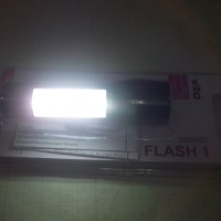Фенер акумулаторен "LED , Vito Flash-1 , 3W , 200Lm , 6000K", снимка 9 - Прожектори - 44457553