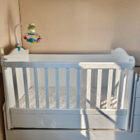 Бебешко легло ARBOR BABY+подарък бебешка музикална играчка, снимка 4 - Кошарки - 44790105