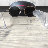  CARRERA луксозни кръгли метални нови унисекс слънчеви очила златисти, снимка 7 - Слънчеви и диоптрични очила - 34006307