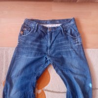 Оригинални Мъжки Дънки G-STAR RAW 3D ARC LOOSE TAPERED раэмер W33 L34, снимка 1 - Дънки - 31430237