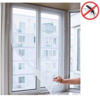 Предпазна мрежа за прозорци в бял цвят, снимка 1 - Други стоки за дома - 42862511