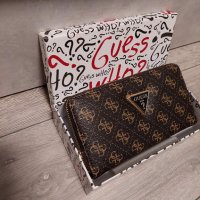 Кафяв портфейл  Guess код SG414, снимка 2 - Портфейли, портмонета - 38475862