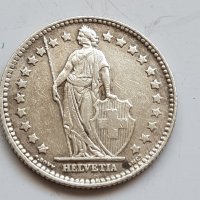 Швейцария 1 франк, 1939 Сребро 0.835, снимка 3 - Нумизматика и бонистика - 38792339
