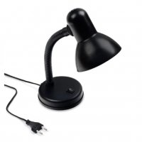 Настолна лампа, черна, снимка 1 - Настолни лампи - 33745791