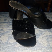 Дамски елегантни чехли, 38н, снимка 1 - Дамски елегантни обувки - 30060126