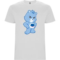 Нова детска тениска Care Bear в бял цвят, снимка 1 - Детски тениски и потници - 44433791