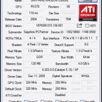 Видео карта  ATi Radeon Sapphire X300SE 256MB HiperMemory PCI-E, снимка 8 - Видеокарти - 30624330