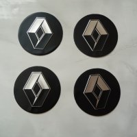 4 емблеми Рено Renault метални алуминиеви джанти лети волан, снимка 1 - Аксесоари и консумативи - 38673547