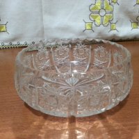 Кристална купа Бохемия , снимка 1 - Антикварни и старинни предмети - 44343828