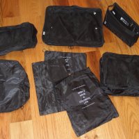 8 бр. чанти органайзери за опаковане на багаж - черно, снимка 8 - Други - 42795625